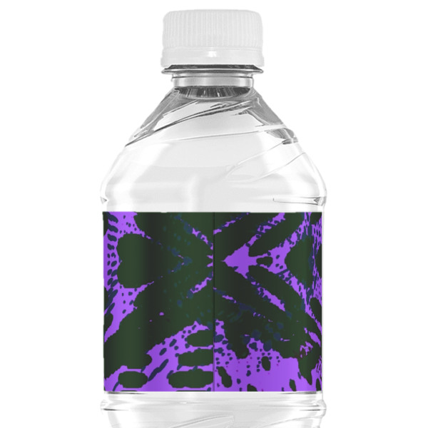 Custom Design - Water Bottle Label - Back View