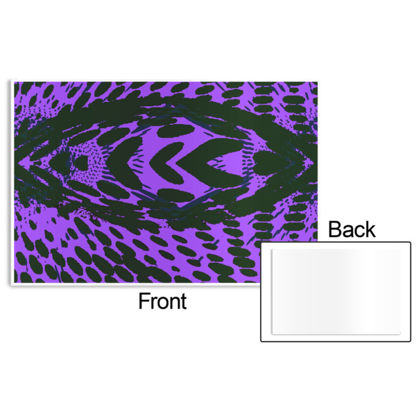 Custom Design - Disposable Paper Placemat - Front & Back