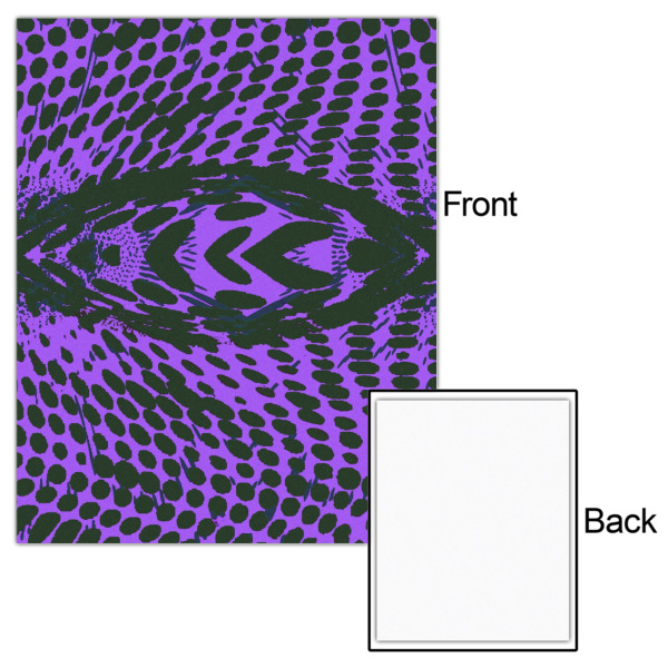 Custom Design - 16x20 - Matte Poster - Front & Back