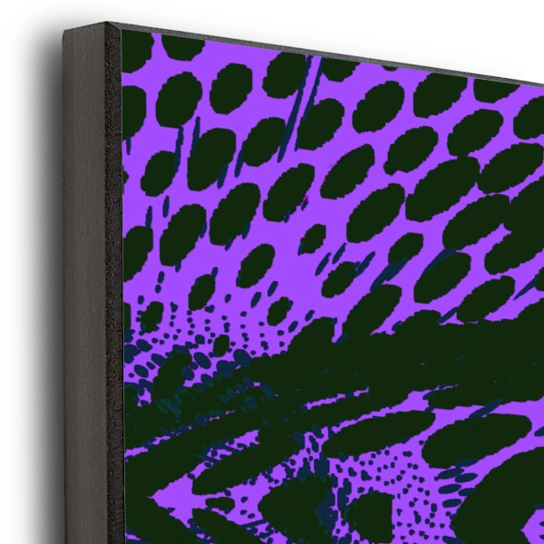 Custom Design - 12x12 Wood Print - Closeup