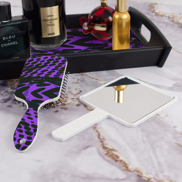Custom Design - Hair Brush - With Hand Mirror
