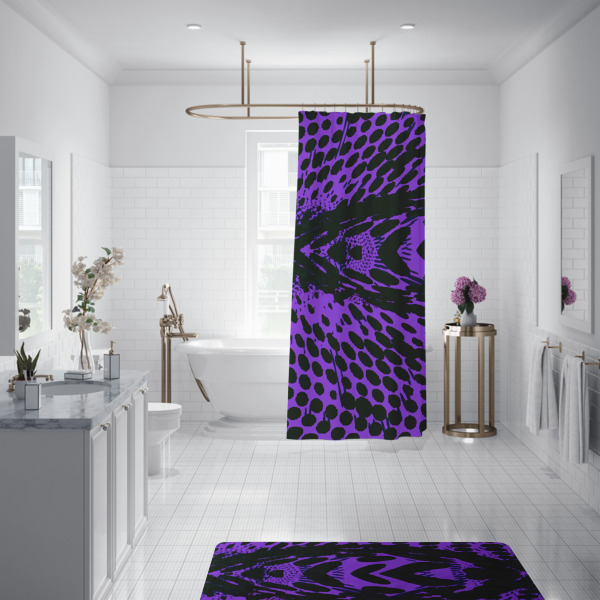 Custom Design - Shower Curtain - 70"x83" - In Context