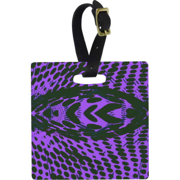 Custom Design - Personalized Square Luggage Tag