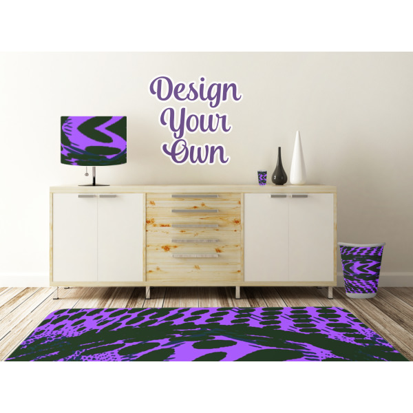 Custom Design - Wall Graphic Decal Wooden Desk