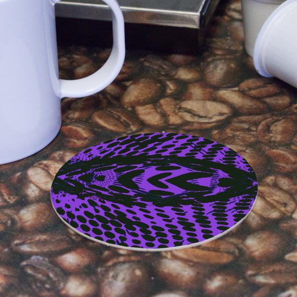 Custom Design - Round Paper Coaster - Front