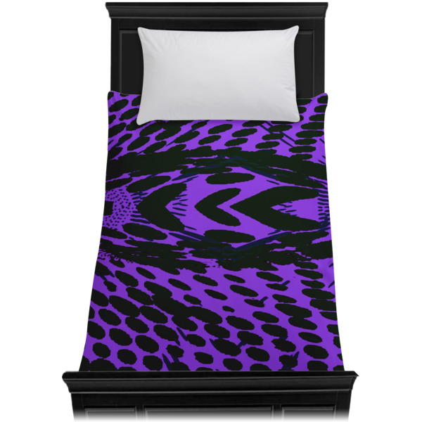 Custom Design - Duvet Cover - Twin - On Bed - No Prop