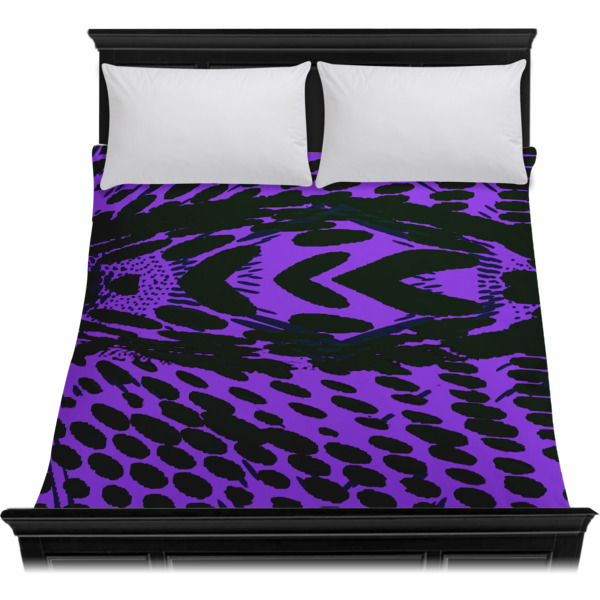 Custom Design - Duvet Cover - Queen - On Bed - No Prop