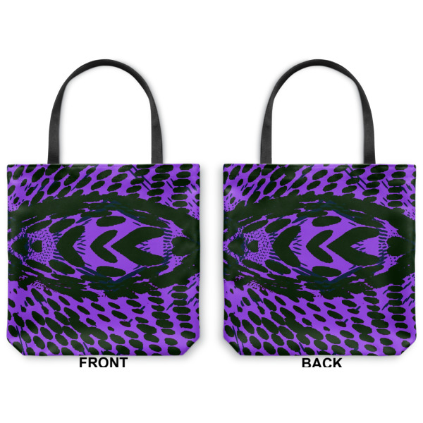 Custom Design - Canvas Tote - Front and Back