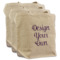 Design Your Own Reusable Cotton Grocery Bags - Set of 3