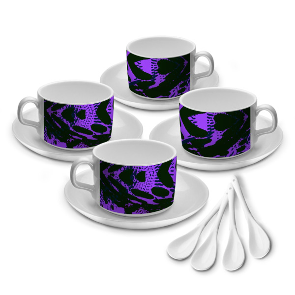 Custom Design - Tea Cup - Set of 4