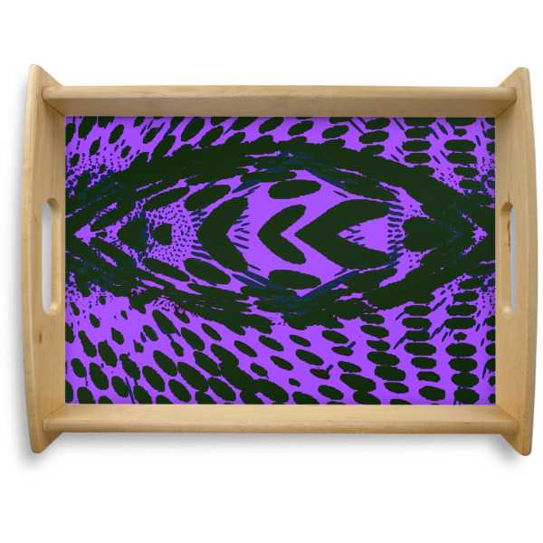 Custom Design Your Own Natural Wooden Tray - Large