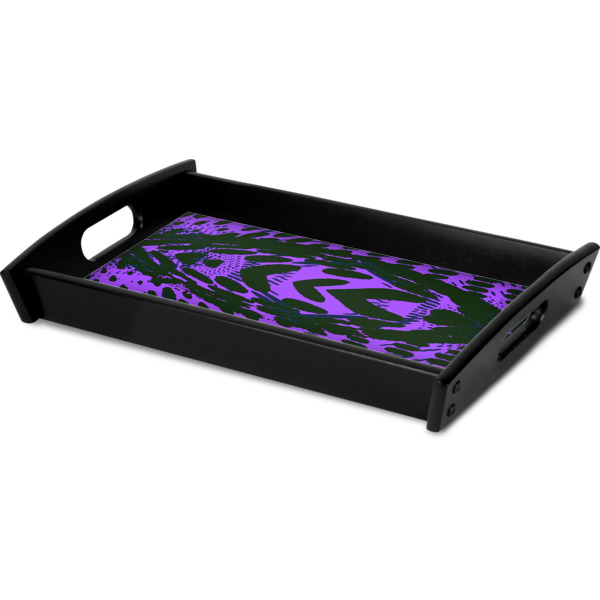 Custom Design - Serving Tray Black - Corner