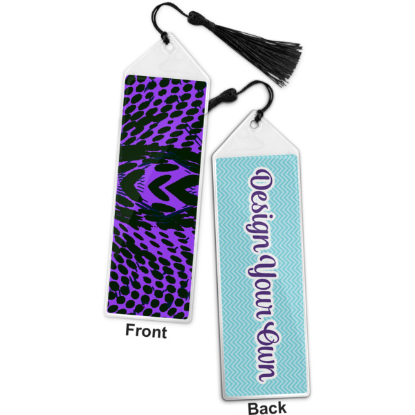Custom Design - Bookmark w/ Tassel - Front and Back