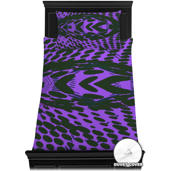 Custom Design - Bedding Set - Twin XL - Duvet - On Bed