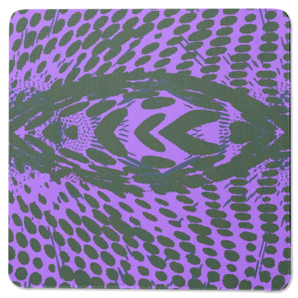 Custom Design - Square Coaster Rubber Back - Single