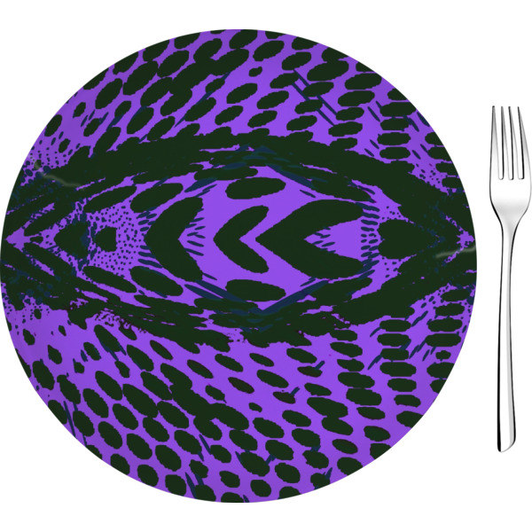 Custom Design Your Own 8" Glass Appetizer / Dessert Plate