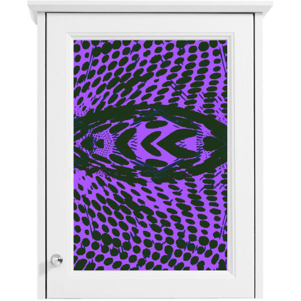 Custom Design - Single White Cabinet Decal