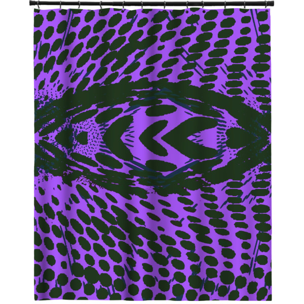 Custom Design Your Own Extra Long Shower Curtain - 70" x 83"