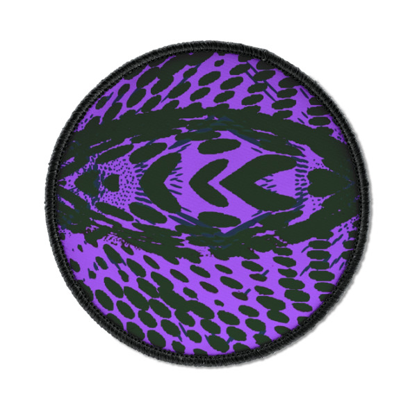 Custom Design - Iron On Patch - Round - Front