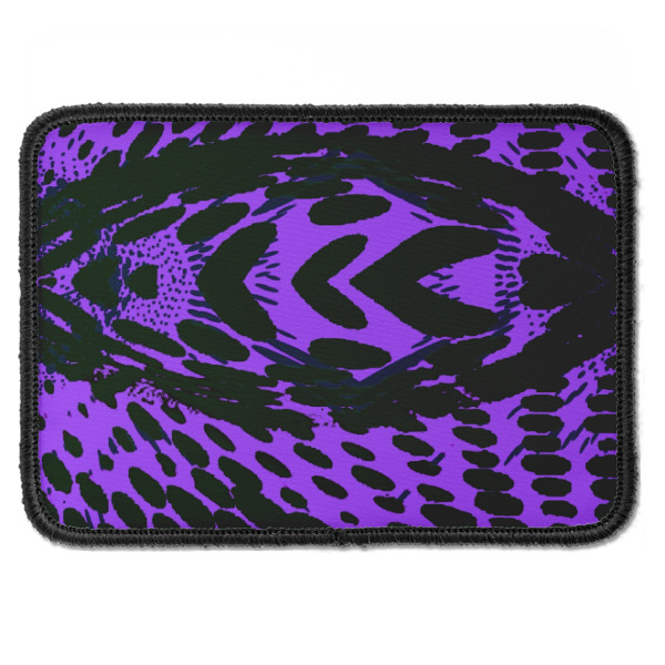 Custom Design - Iron On Patch - Rectangle - Front