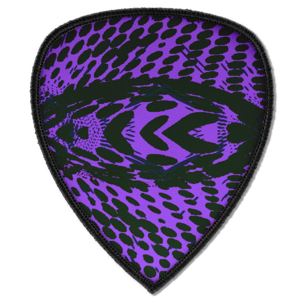 Custom Design - Iron On Patch - Shield - Style A - Front