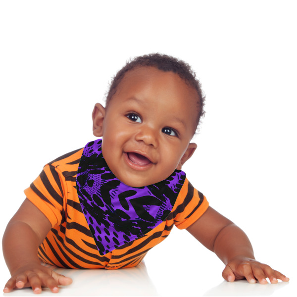 Custom Design - Bandana Bib - (Lifestyle 1 boy)
