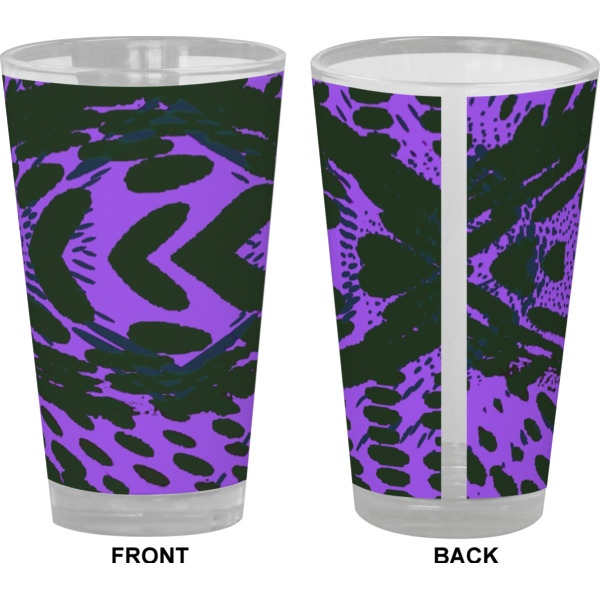 Custom Design - Pint Glass - Full Color - Front & Back Views