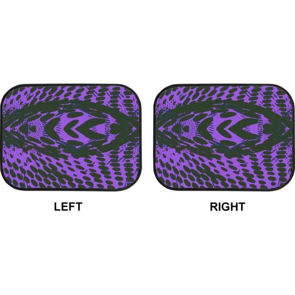 Custom Design - Car Floor Mats (Back Seat) (Approval)