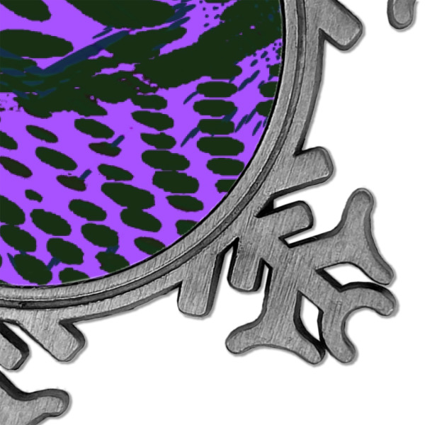 Custom Design - Vintage Snowflake - Detail