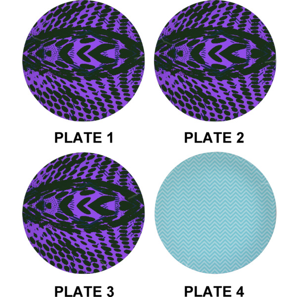 Custom Design - Set of Appetizer / Dessert Plates (Approval)