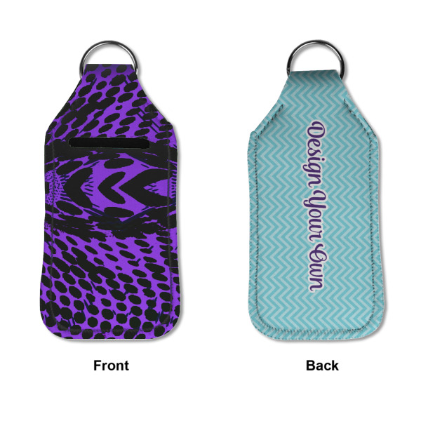 Custom Design - Sanitizer Holder Keychain - Large APPROVAL (Flat)