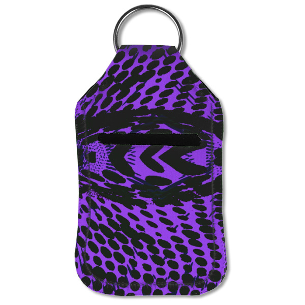 Custom Design - Sanitizer Holder Keychain - Small (Front Flat)