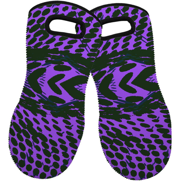 Custom Design - Neoprene Oven Mitt -Set of 2 - Front