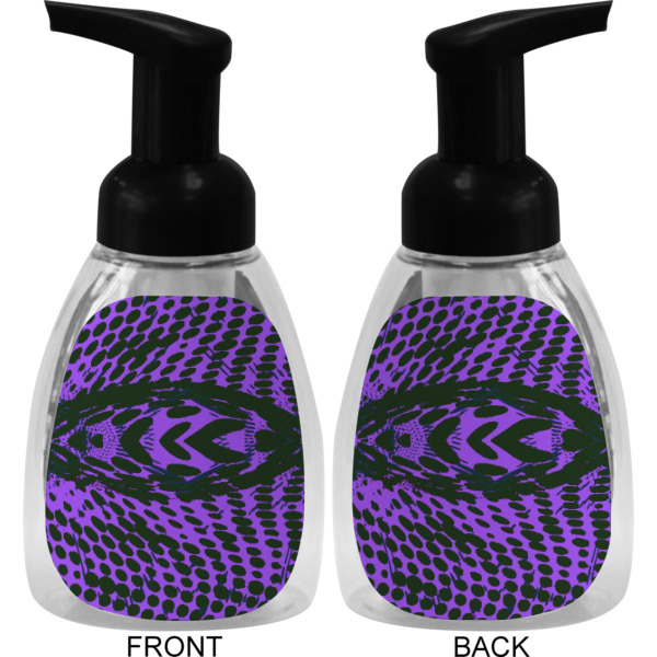Custom Design - Foam Soap Bottle - Black - Front & Back