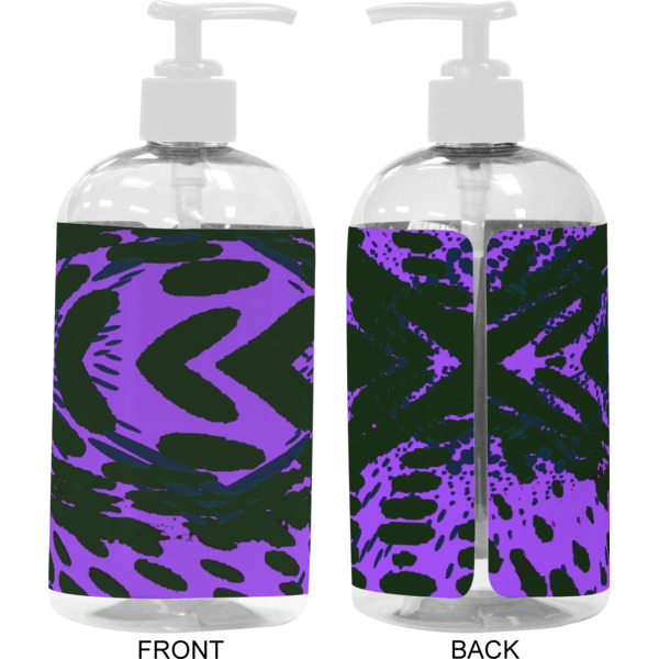 Custom Design - 16 oz Plastic Liquid Dispenser - Approval - White