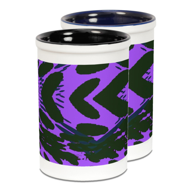 Custom Design Your Own Ceramic Pencil Holder - Large