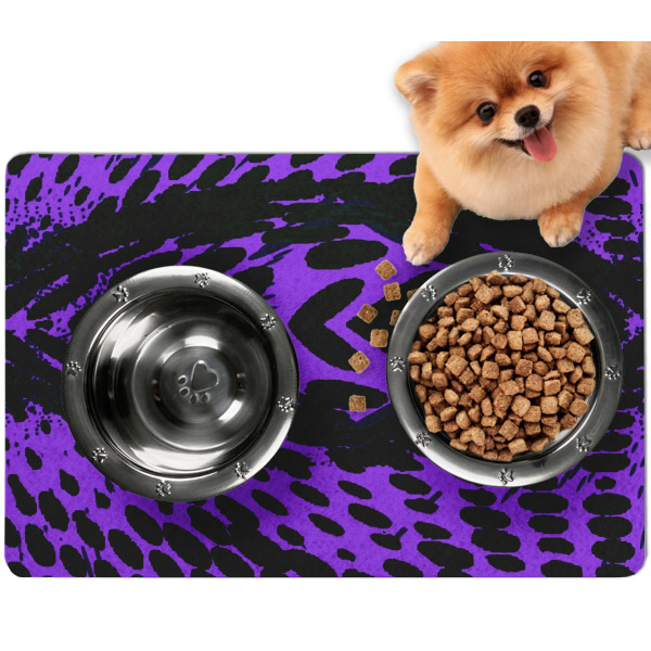 Custom Design Your Own Dog Food Mat - Small