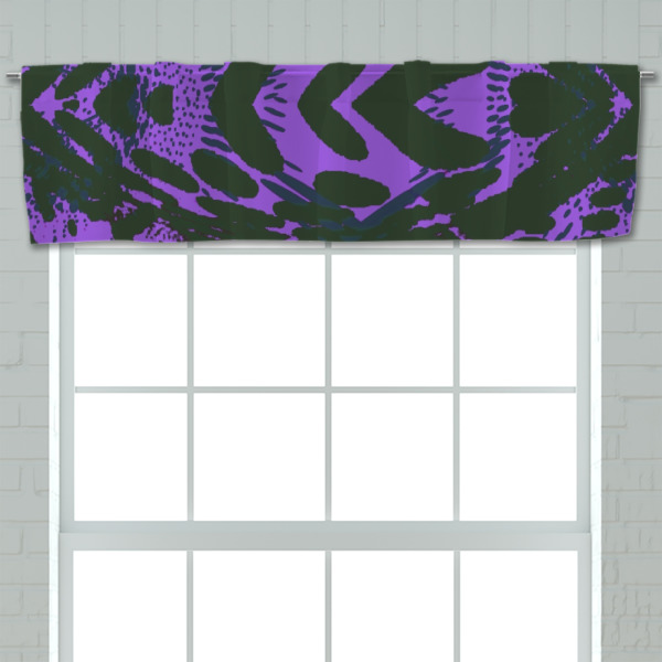 Custom Design - Valance - Closeup on window