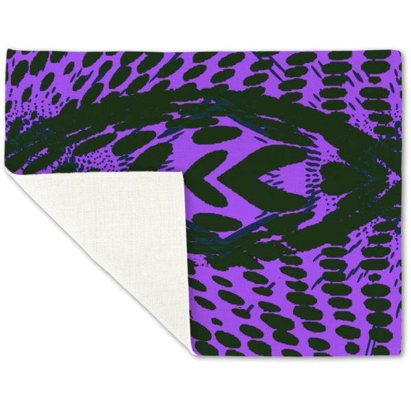 Custom Design - Linen Placemat - Folded Corner (single side)