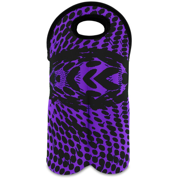 Custom Design Your Own Wine Tote Bag - 2 Bottles