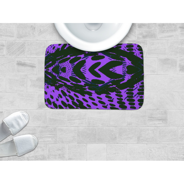 Custom Design - Memory Foam Bath Mat - LIFESTYLE 24x17