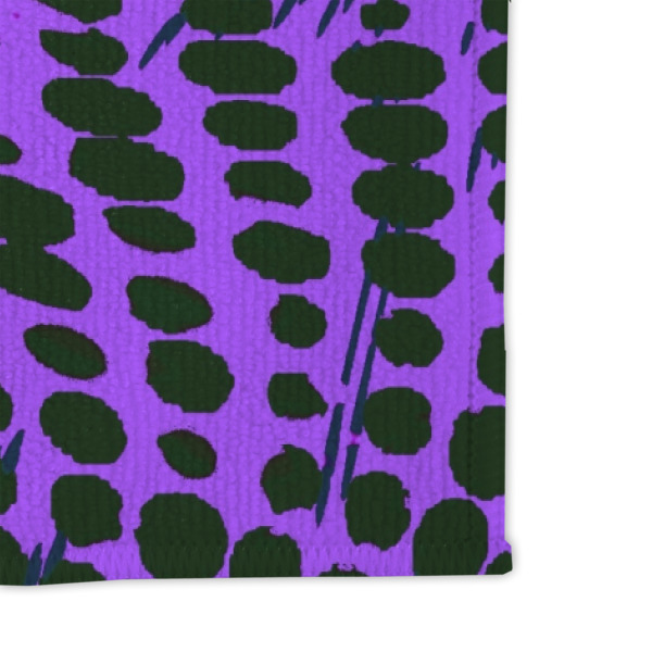 Custom Design - Microfiber Dish Rag - DETAIL