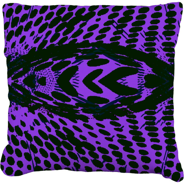 Custom Design Your Own Faux-Linen Throw Pillow 18"