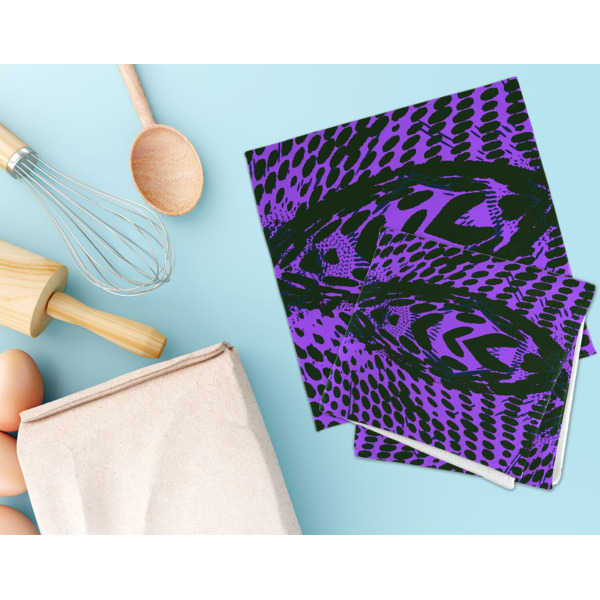 Custom Design - Microfiber Dish Rag - LIFESTYLE