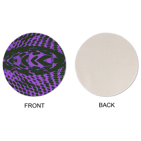Custom Design - Round Linen Placemats - APPROVAL (single sided)