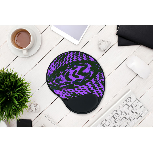 Custom Design - Mouse Pad with Wrist Rest - LIFESYTLE 1