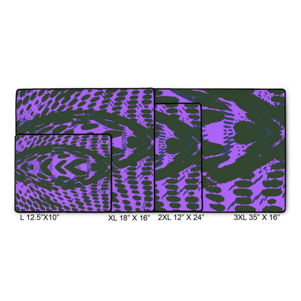 Custom Design - Gaming Mats - Size Chart
