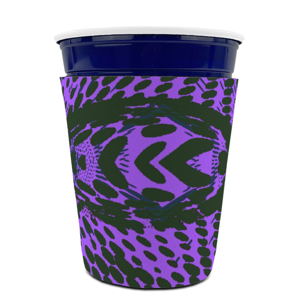 Custom Design - Party Cup Sleeves - without bottom - Front (On Cup)