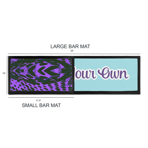 Custom Design - Bar Mats - Sizing Chart