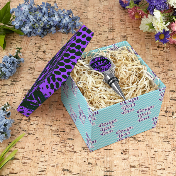 Custom Design - Gift Boxes with Lid - Canvas Wrapped - Medium - In Context